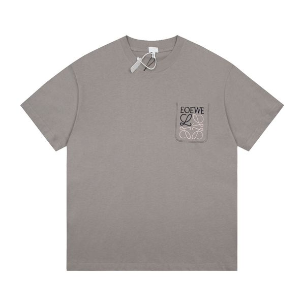 

men's tees short sleeve round neck t-shirt plus size embroidery letter summer pure cotton designer t shirts le112, White;black