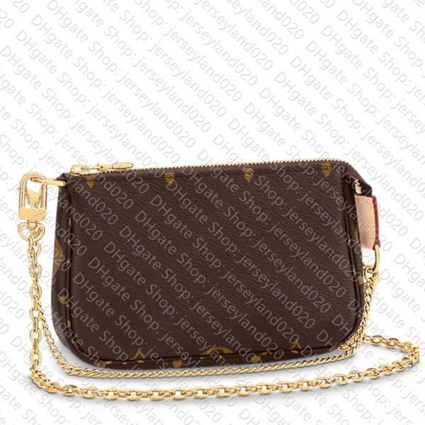 

new cross body m82510 mini pochette accessoires on chain designer handbag purse hobo satchel evening tote envelope crossbody bag