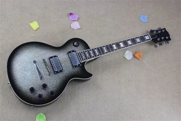 

lp custom gray burst electric guitar mahogany body rosewood fingerboard chrome hardware