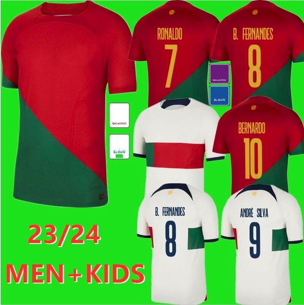 

portugal soccer jerseys 2022 men set kids kit women player versoin pepe joao felix 2023 football shirts portugieser bernardo portuguese 22 2, Black;yellow