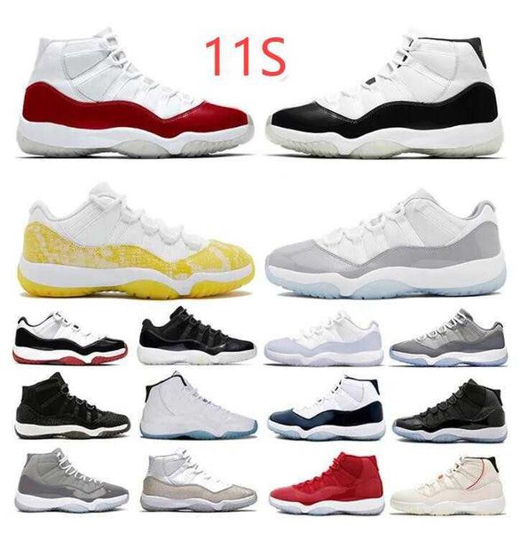 

jumpman 11s mens basketball shoes dmp cherry cool gement grey yellow snakeskin gym red space jam unc jubilee bred concord midnight navy men