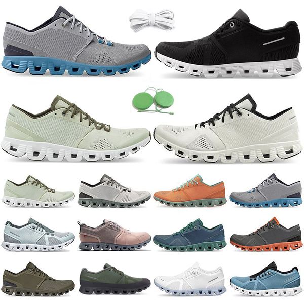 

men women running shoes runner sneaker triple black white alloy grey alon white grey green orange sea rust rock grey storm blue mens trainer