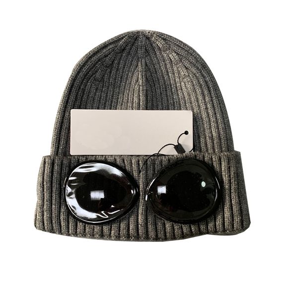 

Autumn And Winter Fashion New Cold And Warm Wool Hat Couple Pilot Double Lens Knit Hat, Lavender