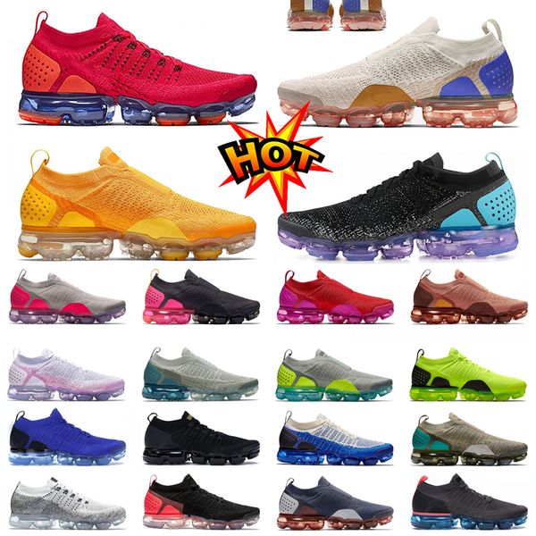 

running shoes moc 2 laceless fly knit triple black designer mens women sneakers fly white knit cushion zapatos casual shoes designer trainer