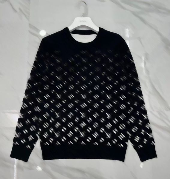 

mens sweaters fashion men's casual round long sleeve sweater men women letter printing sweaters, White;black