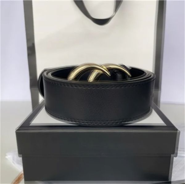 

fashion classic belt men cowhide designers belts oxbelt womens mens casual letter smooth buckle belt width 2.0cm 2.8cm 3.4cm 3.8cm with box, Black;brown