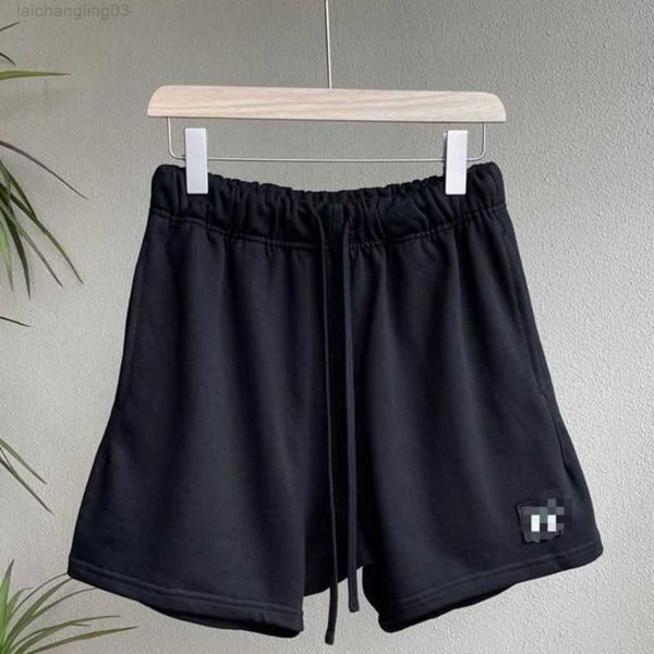 

designer compass men's shorts summer fashion island street wear cotton casual beach pants and women's european size4w95, White;black
