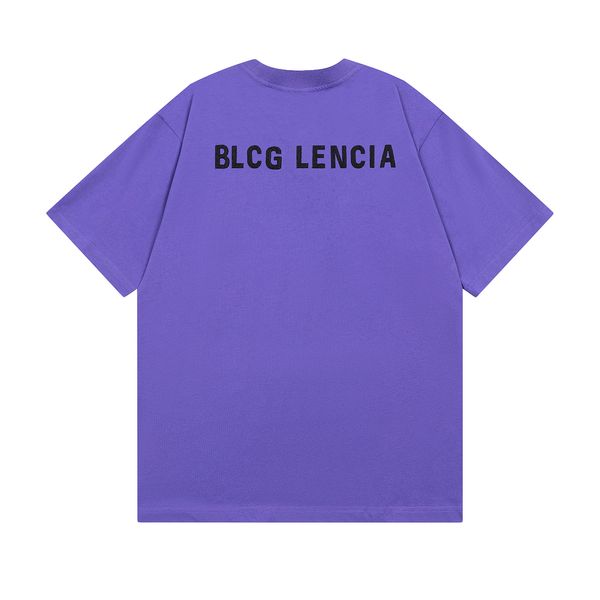 

blcg lencia 2023 summer new 250g 100% cotton fabric t-shirt men print color drop sleeve loose tshirts oversize 2023267, White;black