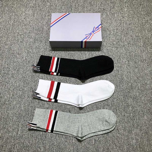 

men's socks tb thom mens socks 3 pack casual cotton dress crew socks for men everyday comfort odor control casual calf long luxury sock, Black