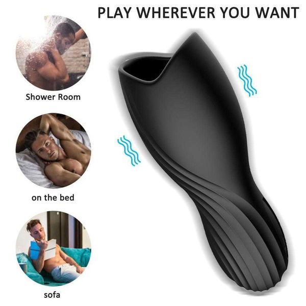

da mouth aircraft cup men's trainer multi frequency vibration massage exercise toys usa outlet sale