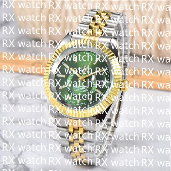 

2023 new brand famous rolexs watches mens womens watch steel band wrist men sports women l4, Black;brown