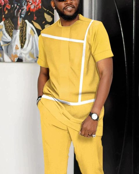 

mens tracksuits summer tracksuit 2 piece sets oversized t shirts trouser male joggers outfits casual fashion printed sportswear suits 230707, Gray