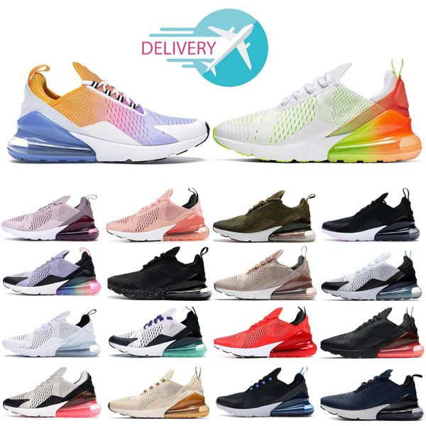 

mens 270s running shoes 27c cushion sneakers barely rose triple red black white pink blast pack punch medium olive summer gradient 27 men wo