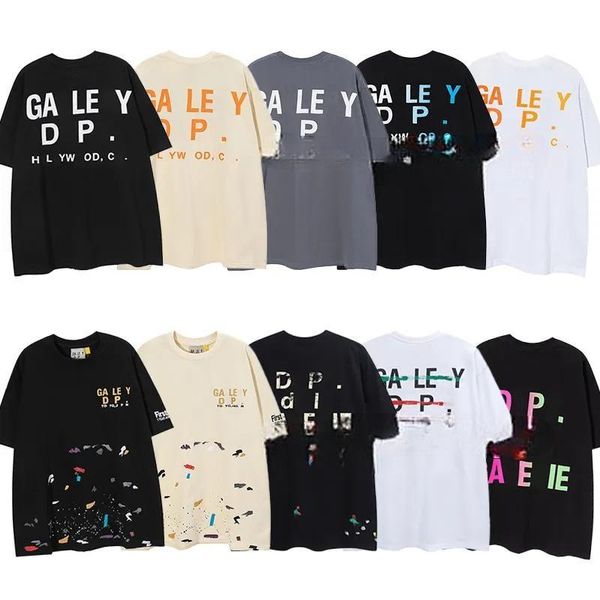 

men's t-shirts designer of galleries tees depts shirts luxury fashion shirts mens womens tees brand short sleeve hip hop streetwear cl, White;black