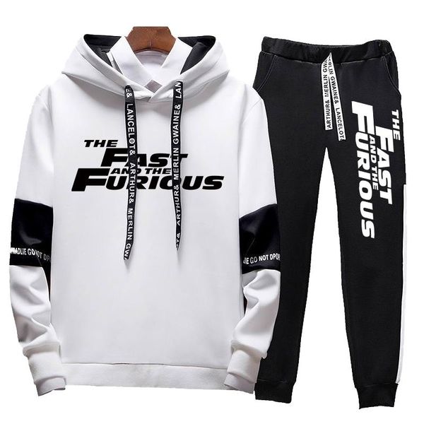 

jeans the fast and the furious hoodies and sweatpants classic men/women daily casual sports jogging suit hooded longsleeve pullovers, Blue