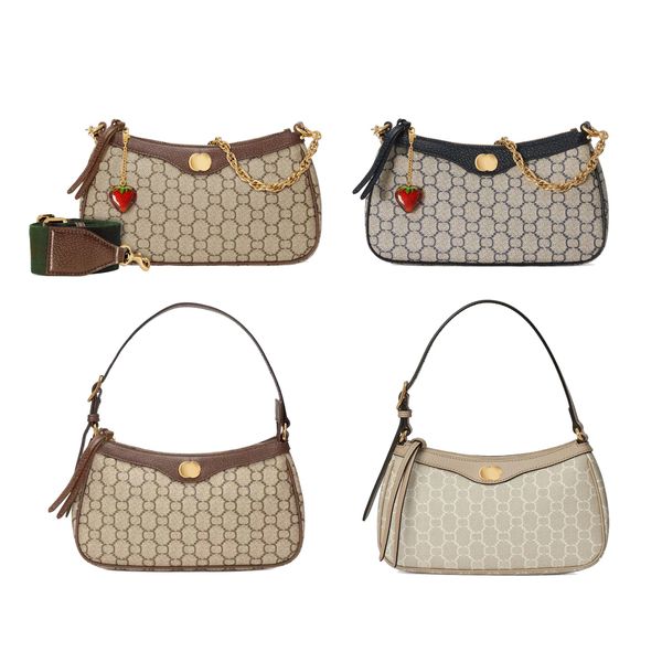 

luxury handbag designer bags crossbody ophidia crescent moon handbags purses women strawberry hobo shoulder messenger bag
