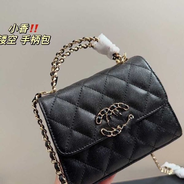 

evening bags 2023 xiaoxiangfeng new hollow handle cover bag (small)43qu