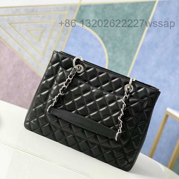 

10a tote bag 34cm woman shoulder handbag fashion leather crossbody bags luxury designer lady the large capacity chain bagss purse with box c