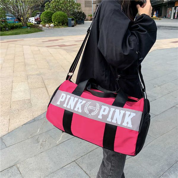 

celebrity fitness bag dry and wet separation men's short distance travel bag women's portable trip large travel bag bag