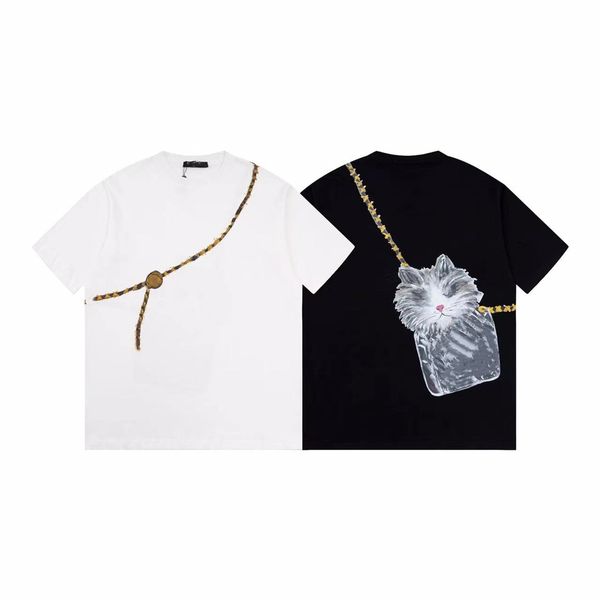 

men's women's fashion tees & polos round neck embroidered and printed polar style summer wear with street pure cotton sfs12, White;black