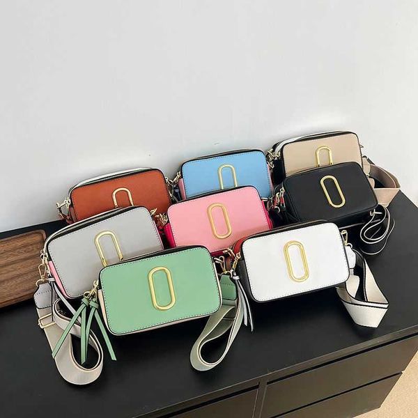 

sen series high appearance camera bag lightweight french lazy style one shoulder crossbody bag contrast color