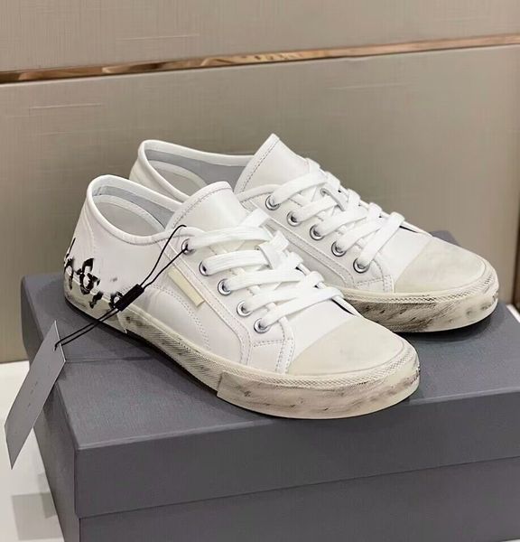 

comfort men pairs low sneaker shoes destroyed cotton trainers rubber sole casual flats graffiti printed canvas leather skateboard walking eu, Black