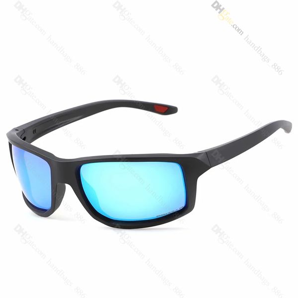 

designer sunglasses 0akley sunglasses uv400 sports sunglasses mens high-quality polarizing lens revo color coated tr-90&silicone frame - oo9, White;black