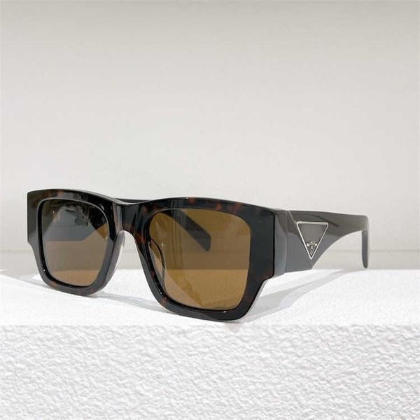 

Designer inverted triangle sunglasses for men and women Outdoor Travel Beach Sunglasses Women's net red same personalized box plate sunglasses opr10zs High quality