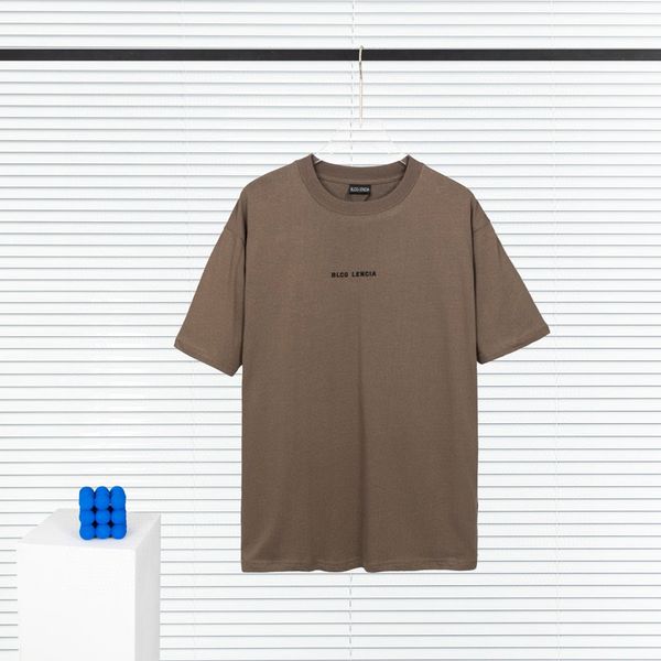 

blcg lencia 2023 summer new 250g 100% cotton fabric t-shirt men print color drop sleeve loose tshirts oversize 202375, White;black