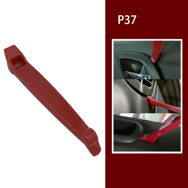 

plastic pry bar auto trim removal tool for car door panel, audio dashboard etc. fastener remover tool p37
