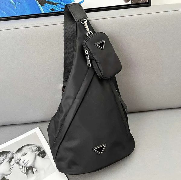 

fashion designer bag casual messenger bag men women trendy brand personality street simple large capacity backpack, Black;red