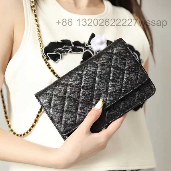 

10a leather crossbody bag classic chain wallet 19cm ap0250 woman shoulder fashion designer bags high-end lady cosmetic purse with box c007