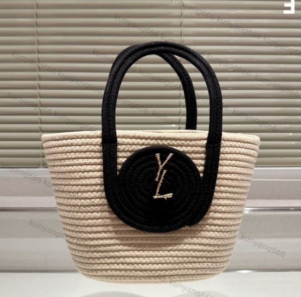 

women straw totes shopping bags large capacity tote famous designer shoulder handmade woven ladies handbags casual travel beach straw bag