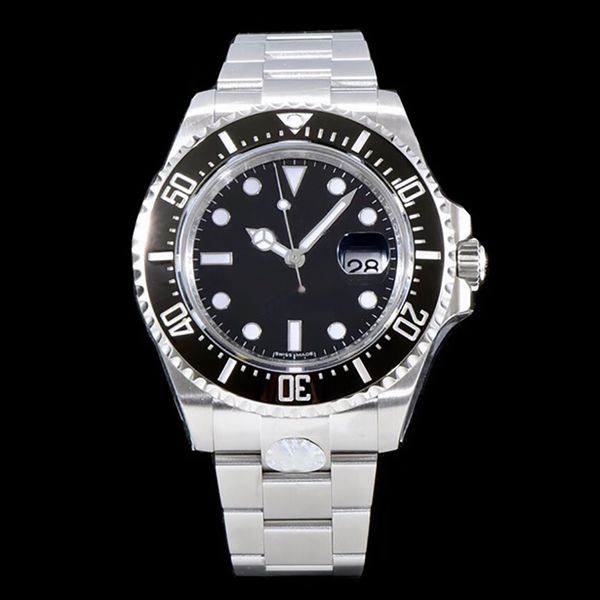 

v5 automatic 3235 mechanical watch for men big magnifier 43mm stainless steel sapphire mens 126600 watches male wristwatches, Slivery;brown