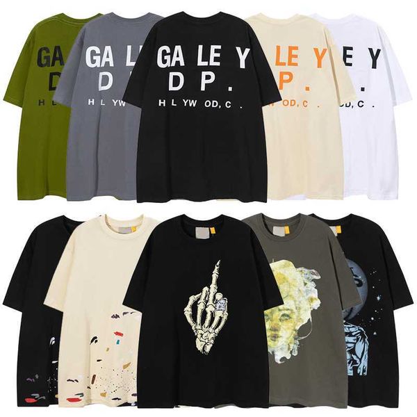 

9ifx 2023 galleryse depts tees mens t shirts women designer galleryes t shirts cottons man s casual shirt luxurys clothing street shorts sl, White;black
