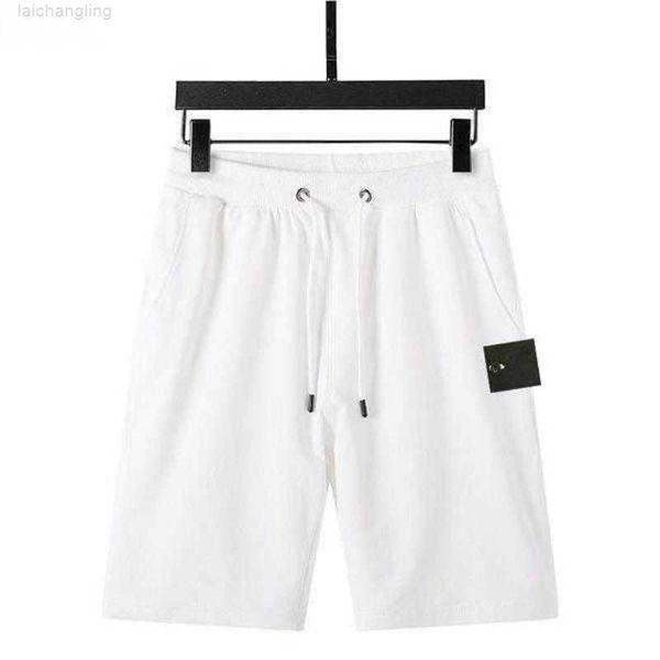 

designer compass men's shorts summer fashion island street wear cotton casual beach pants and women's european sized6f5, White;black