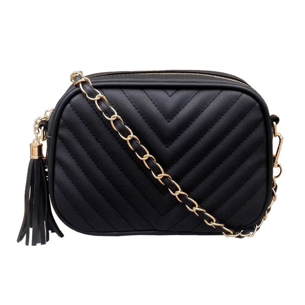

bag bag new fashion leisure chain bag embroidered thread messenger bag tassel shoulder bag