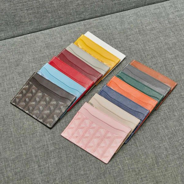 

men women card holders lady card package coin purse canvas leather soft leather mini wallet black red pink credit card wallets fashion desig, Brown;gray