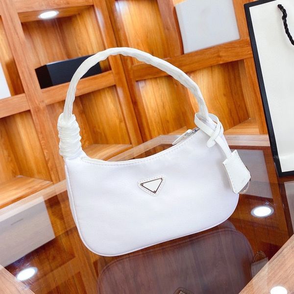 

3 piece underarm mini messenger bag womens crossbody nylon canvas designer bag for woman silver chain beach bag luxury tote handbag fashion