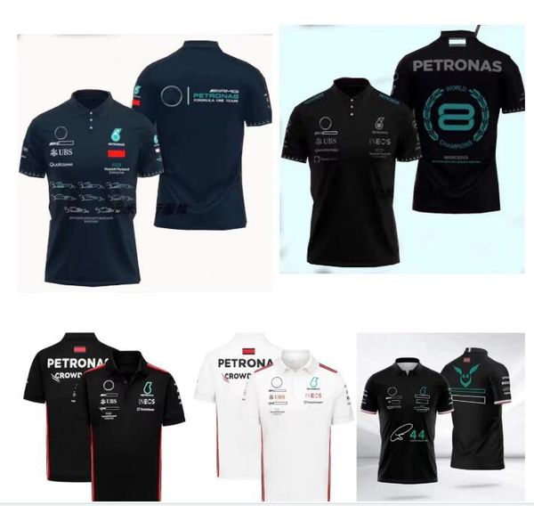 

newf1 racing polo shirt new summer lapel body shirt with custom