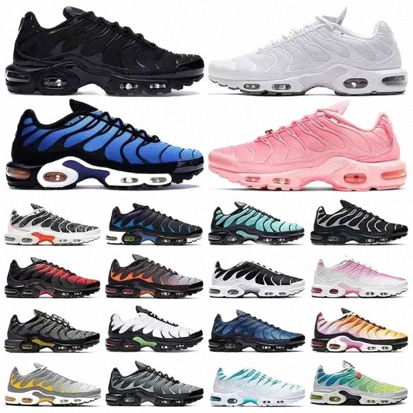 

plus tn men running shoes outdoor sneakers atlanta kaomoji triple white volt red black gradient oreo hyper blue web crater worldwide sports