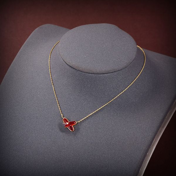 

never fading 3 colors stainless steel gold necklace v letter pendant classic style designer necklaces love women jewelry wholesale, Silver