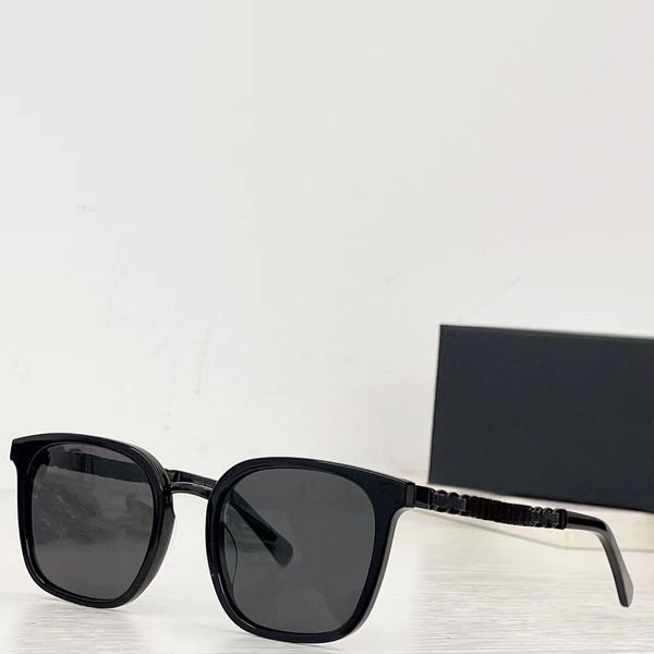 

2023 luxury sunglasses 0769 classic cat's eye frame for men ladies unisei women travel party preferred uv400 protective belt high-end r, White;black