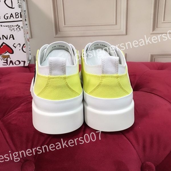 

2023 luxurys 23s/s calfskin man casual shoes white black leather trainers brands comfort outdoor trainers women's casual walking 35-45