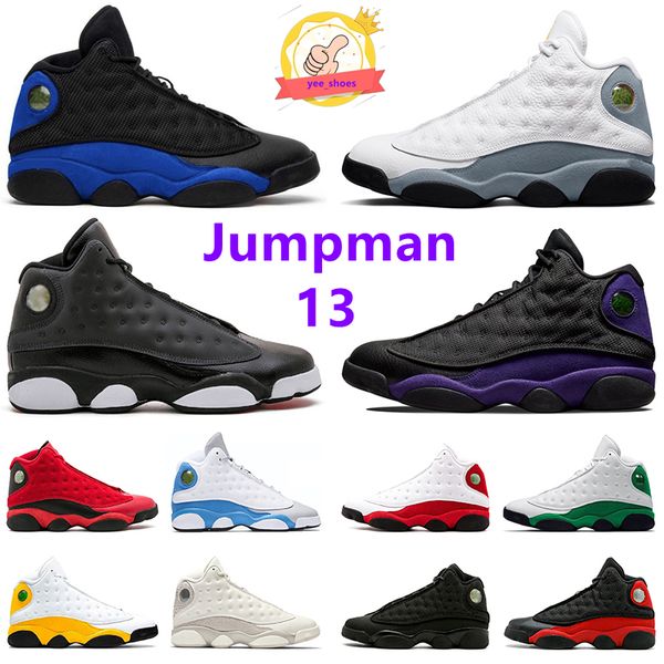

jumpman 13 13s men basketball shoes black blue grey toe court purple chicago hyper royal bred flint del sol lucky green lakers outdoor train