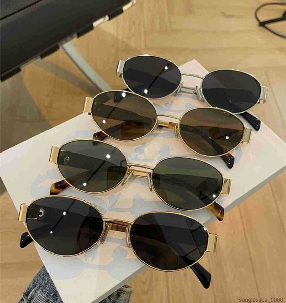

luxury designer arch of triumph sunglasses men's women'sce ce fashionable cat eyes oval wide edge glasses acjm, White;black
