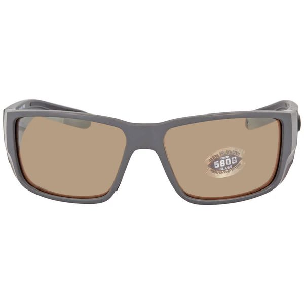 

copper silver mirror polarized glass men's sunglasses, White;black
