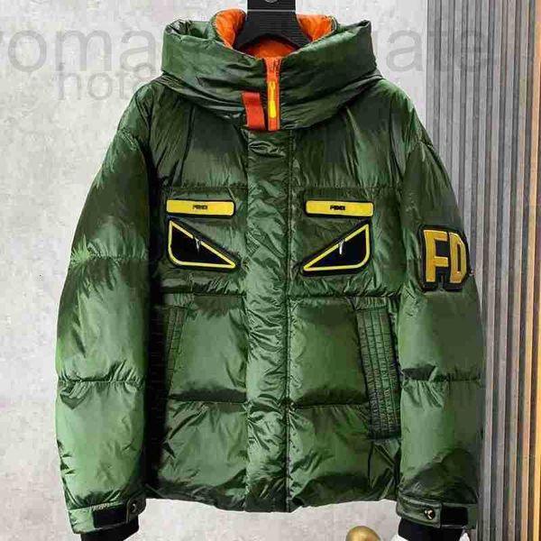 

men's jackets designer designer down jacket men winter extremely cold thickening warm high-end goose bread embroidered hooded wcgz knyj, Black;brown