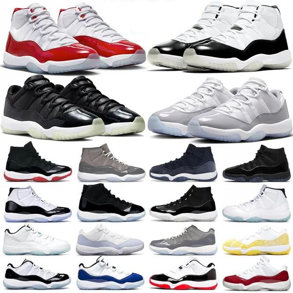 

jumpman 11 high basketball shoes cement cool grey cherry 11s sneakers jubilee pure violet animal instinct pantone low university blue men wo