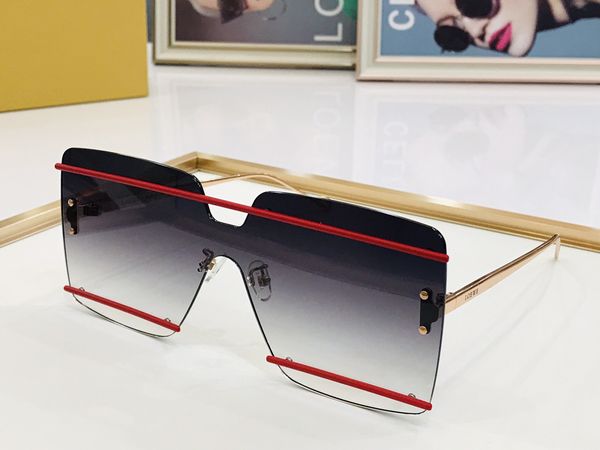 

23 new sunglasses, high-end, women's designers, large square metal glasses, driving men's sunglasses lew5012, White;black